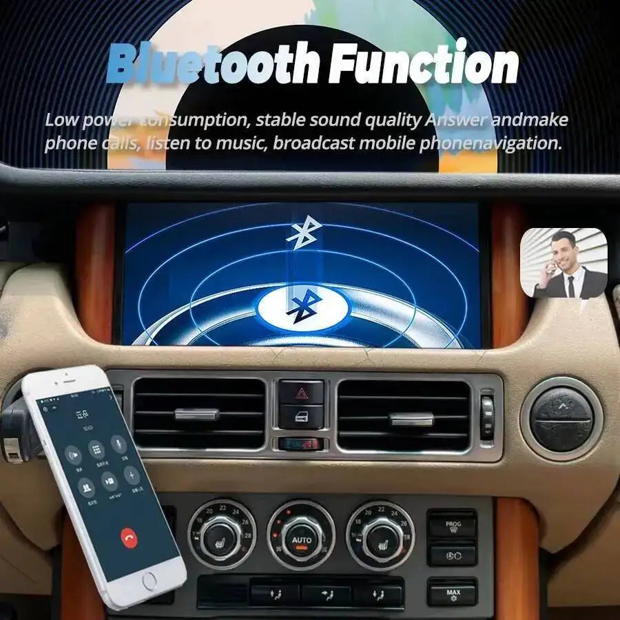 Android 15 Carplay Car Radio For Land Range Rover V8 L322 2002-2012 10.25" Qled Screen Mul | AUTOKITSHOP