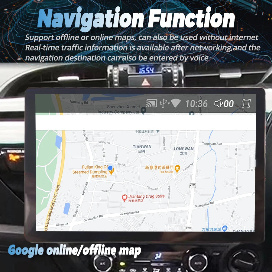 RHD 13.3" For Toyota Hilux 2024 2020 Qled Screen Android Stereo Car Radio Multimedia Playe | AUTOKITSHOP