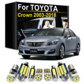 8-Piece LED Interior Light Kit for Toyota Crown - Canbus Error-Free Bulbs | AUTOKITSHOP