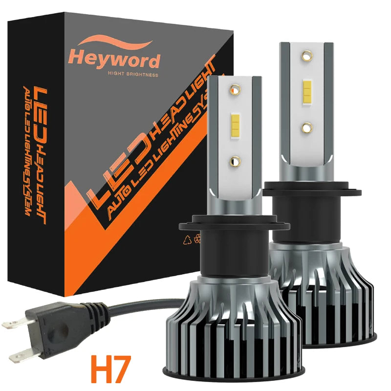 Heyword 150000lm 450W 1860 CSP chip 3000k/4300k/6000k/8000k Car LED Headlight   h4 h7 h1 LED headlights 9005 H7  h11 led light