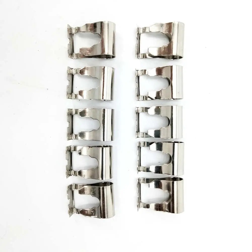 10x Car Front Windshield Wiper Arm Linkage Motor Rods Repair Clips Kit Unit Part