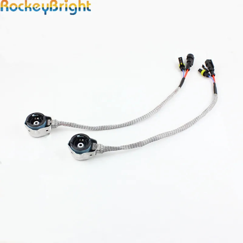 Rockeybright 10x HID Xenon Light Bulb Cable Connector D2S D2R D2C HID Ballast AMP Wire Har