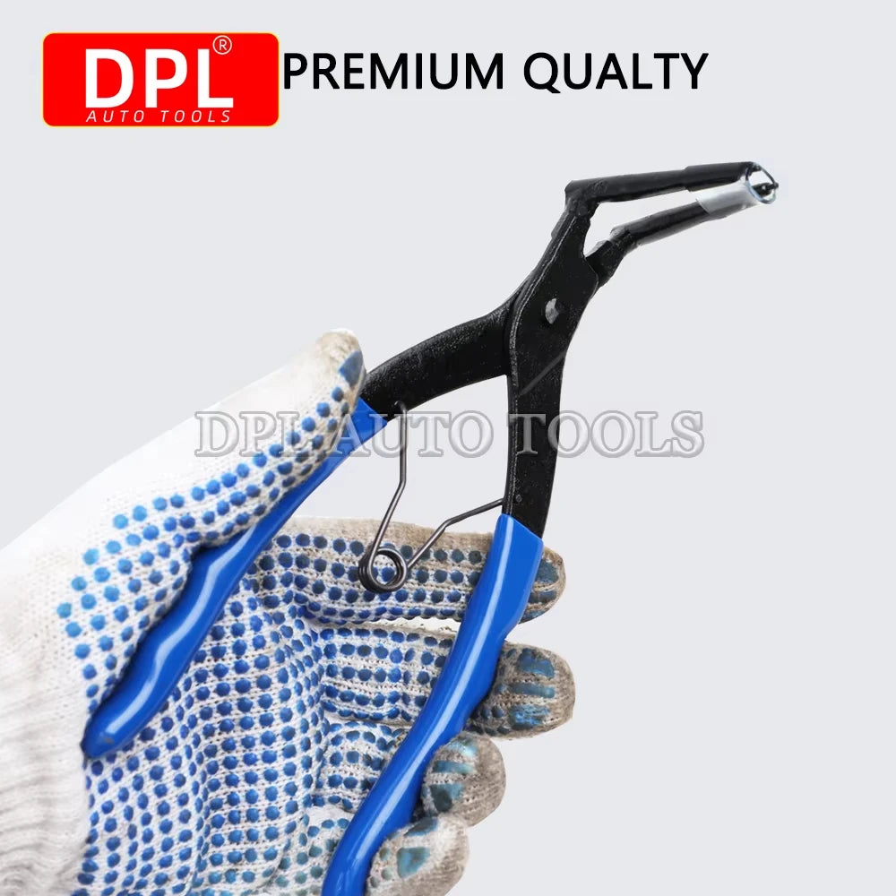 Internal Retaining Ring Remover | 90 Degrees Bending Heavy Duty Circlip Pliers for Auto Motorcyc - Automotive LED Light