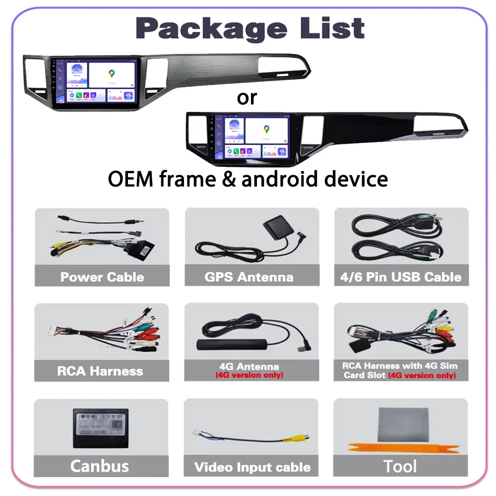 Stereo radio CarPlay For VOLKSWAGEN VW SPORTSVAN 2016 2017 2018 2019 Android Car Radio Mul
