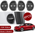 Car Door Shock Absorber for Tesla Model Y Model 3 Car Door Lock Protector Silicone Silent Car Do - Automotive LED Light