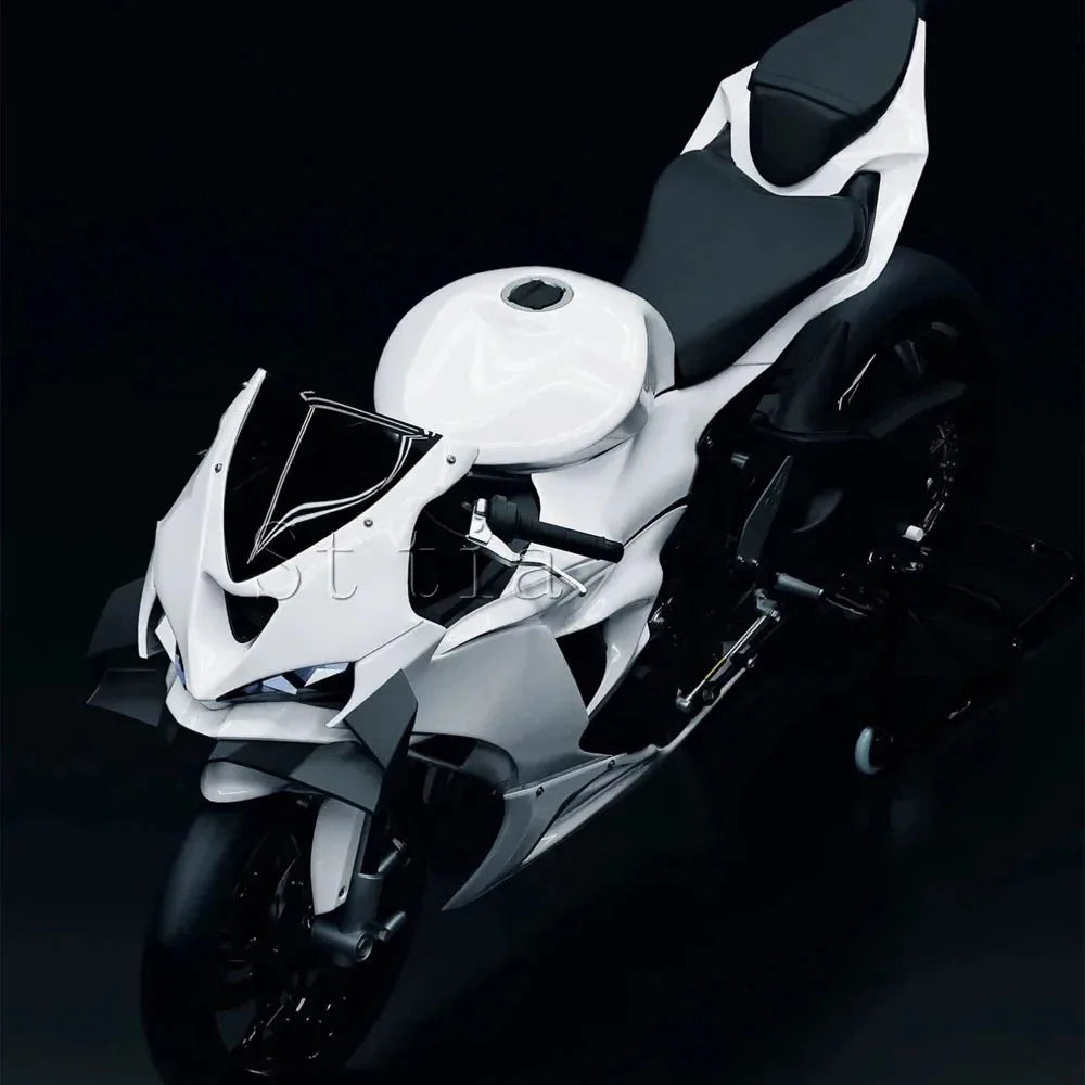 For Kawasaki Ninja ZX-6R ZX6R ZX 6R 2024-2025 2026 Front Fixed Winglets Aerodyna for ZX6R 2024-2025 - Automotive LED Lig