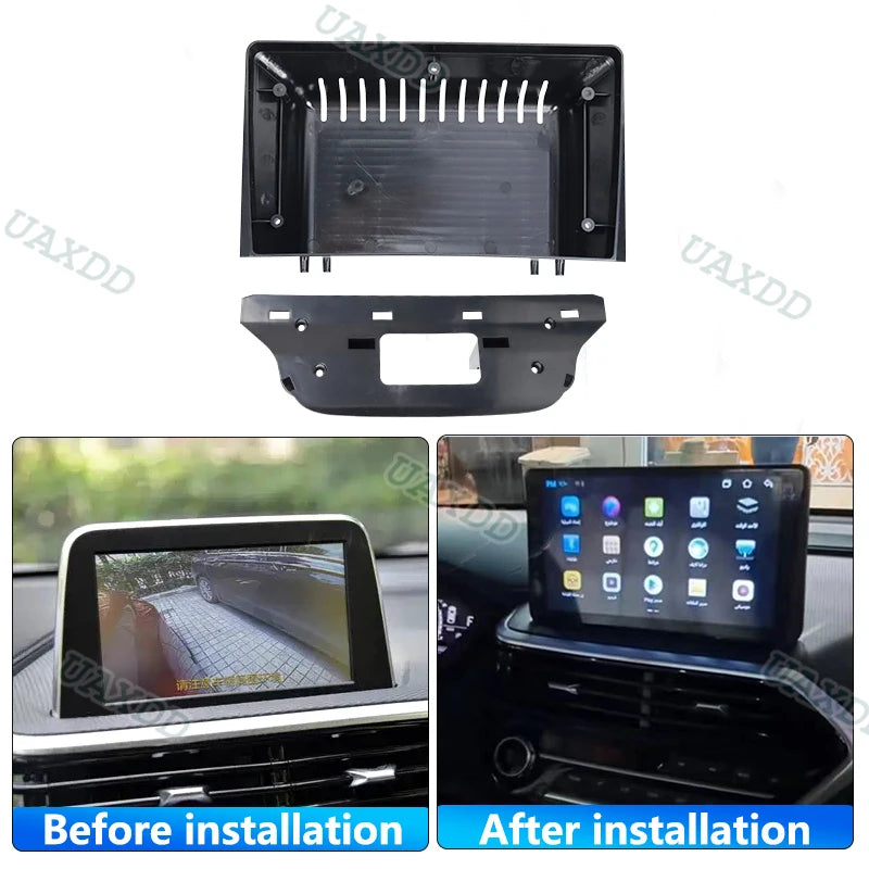 Car Android Radio Frame Audio Panel Multimedia DVD Frame 9inch Fascias For Chana Changan L