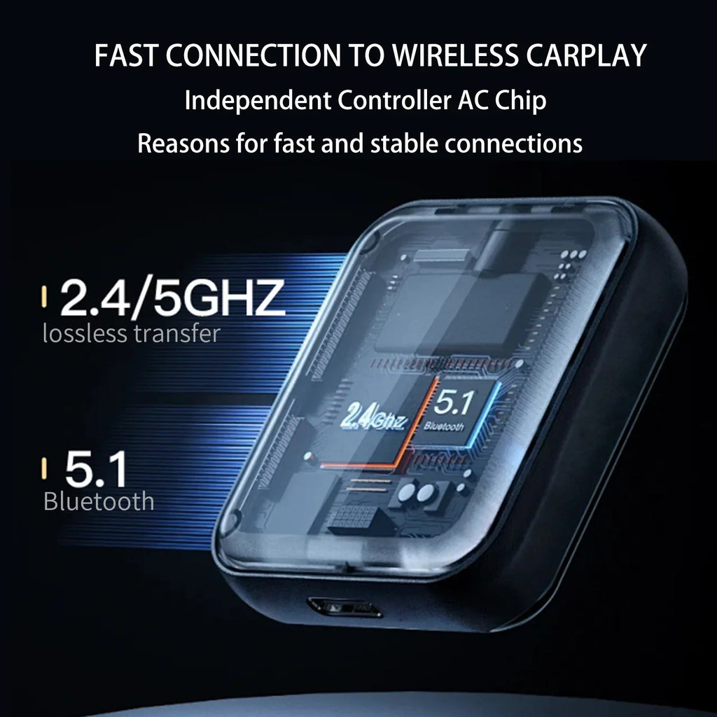 AUTOABC Wired Carbitlink Smart Link Phonelink Easy Connect to Wireless CarPlay Android Aut | AUTOKITSHOP