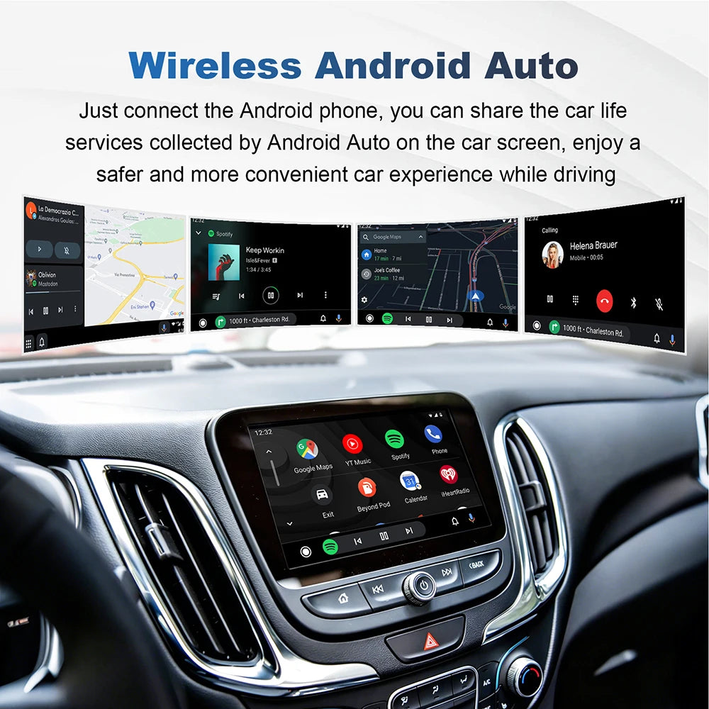 Wireless CarPlay Android Auto retrofit kit decoder box for Chevrolet Silverado Equinox 201