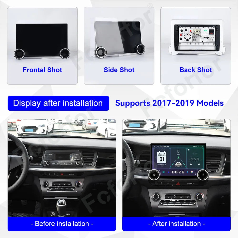 High Performance 11.5 Inch Android 15 Full HD Touch GPS Navi Car Radio Wireless CarPlay He