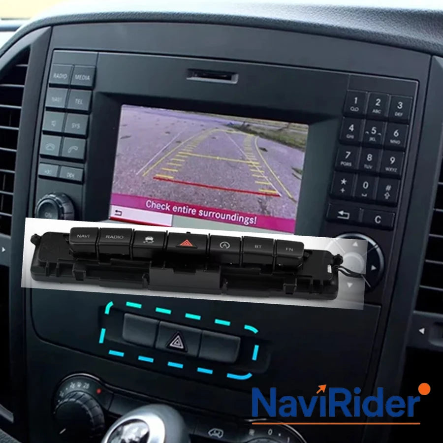 Compatible With 99% Of Android Screens For Mercedes Vito Mixto 114 2018 2016 Emergency Lig