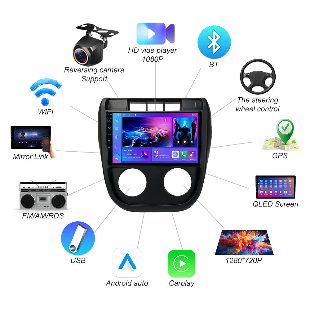 Android 16 For Volkswagen Crossfox 2003-2009 Stereo Car Radio Multimedia Video Player 5g G | AUTOKITSHOP