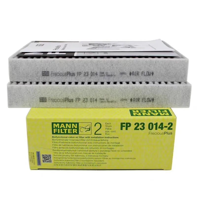 MANN FILTER FP23014-2 Cabin Air Filter Fits BMW Series 5 Series 6 GT Series 7 Series 8 X6