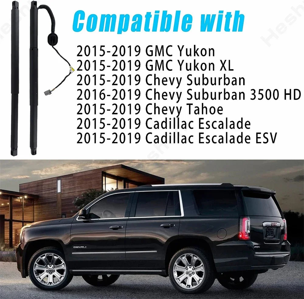 For Chevy Tahoe Suburban GMC Yukon Escalade 2015-2020 Power Hatch Lift Support Electric Ta | AUTOKITSHOP