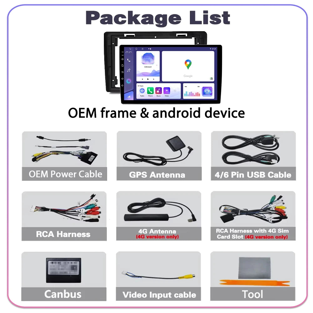Android Car Radio Auto For Dodge Ram 1500 2008 2009 2010 2012 Video Navigation GPS Multime