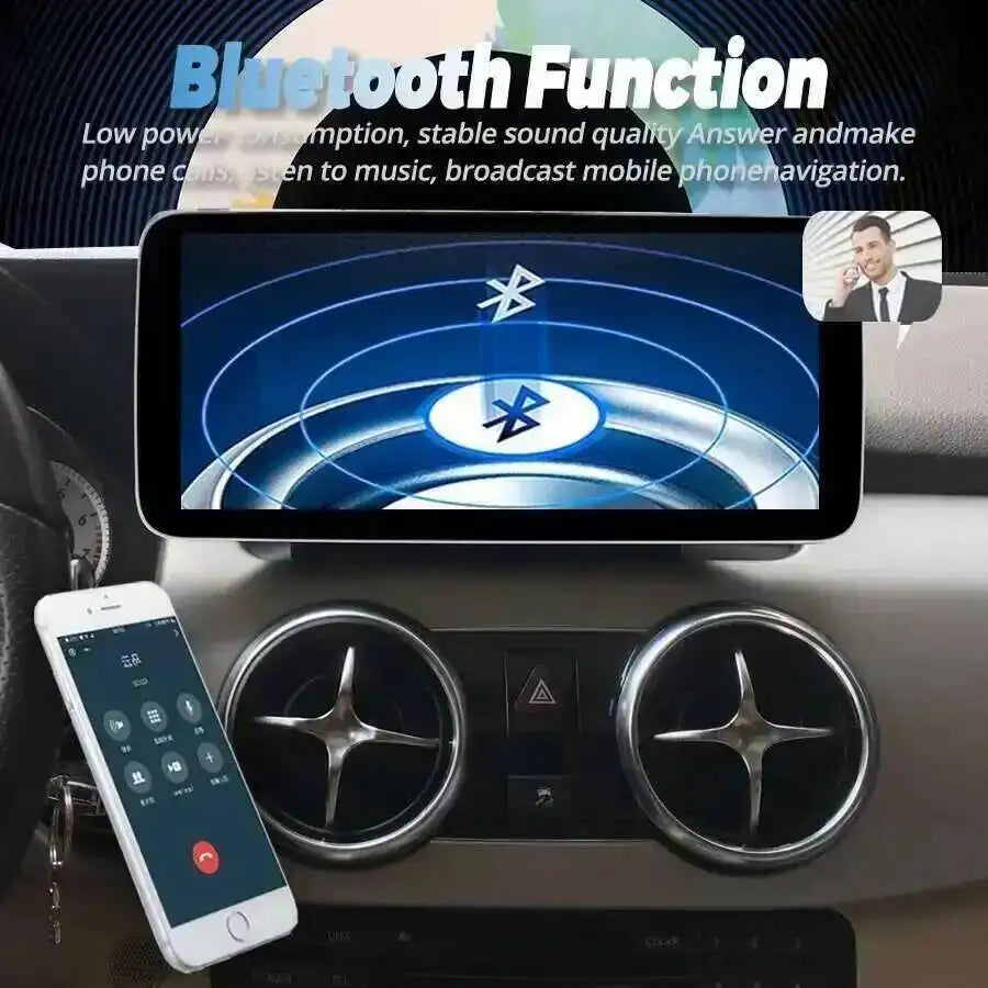 12.8 Car Radio For Mercedes GLK Class NTG 4.5 2013 2014 2015 GPS Navigation Auto Touch Scr