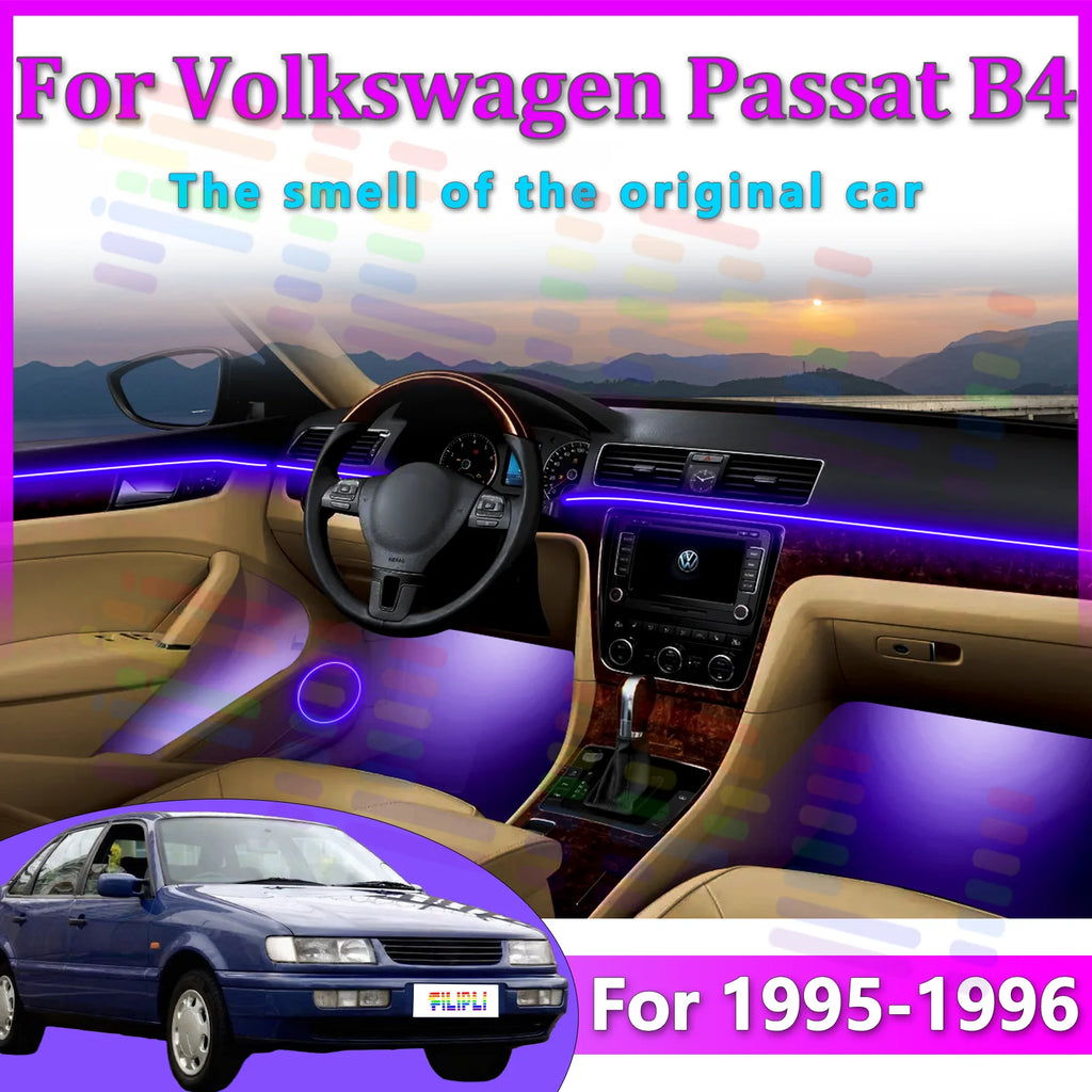 RGB - Ambient Light - for Volkswagen B4 1995-1996 - App Control - Car Interior Lighting | AUTOKITSHOP