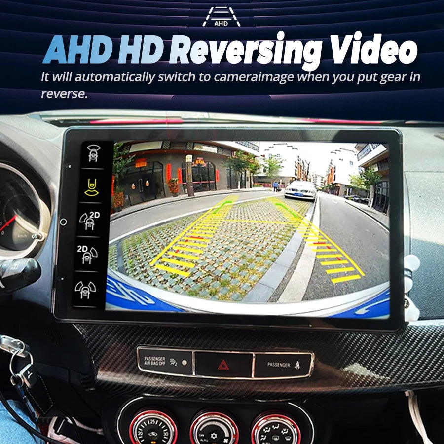 Android 14 13.3Inch 2K Screen For Mitsubishi Lancer 2007 2017 256GB Car Multimedia Video P | AUTOKITSHOP