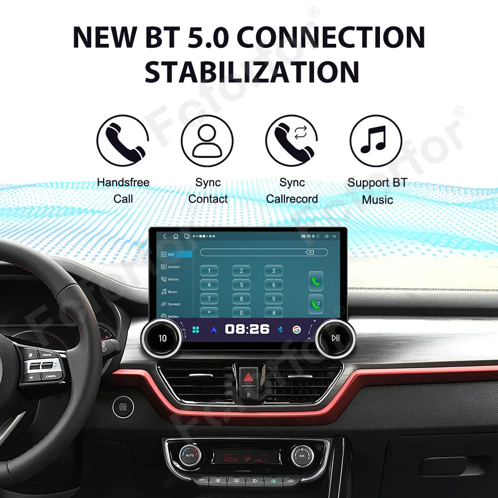 Luxury Premium 11.5 Inch Android 15 HD Touch Screen Wireless CarPlay Android Auto GPS Head