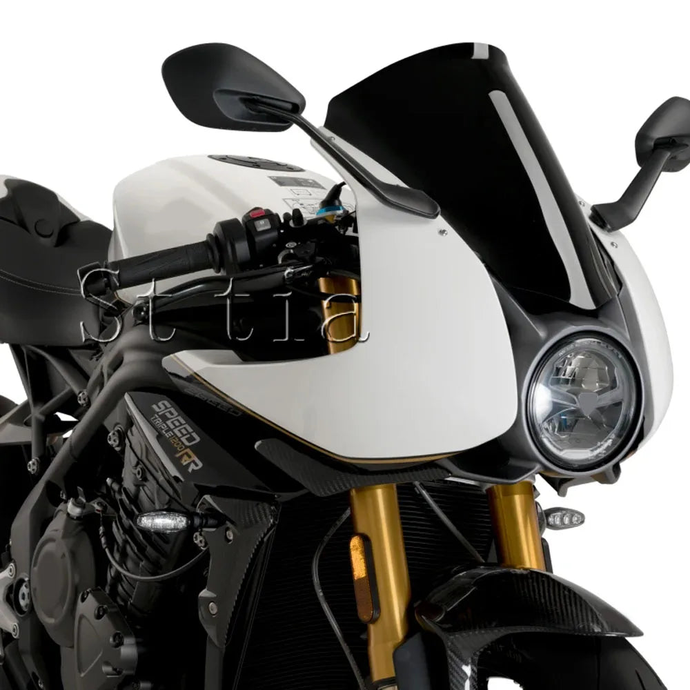 Motorcycle Accessorie Windshield Windscreen Visor Wind Screen Deflector For Triu for 2022-2026 - Automotive LED Light