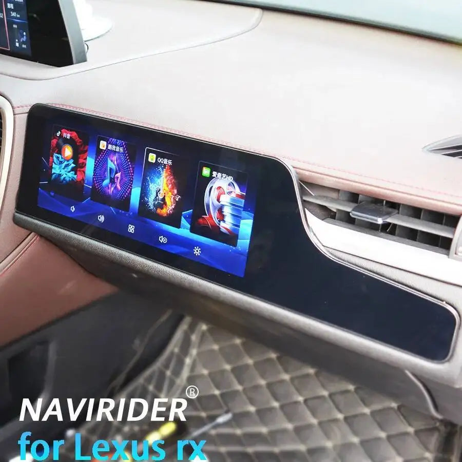 Car Multimedia Video Player For Lexus RX RX300 RX350 RX450h 2016-2022 12.3Inch Copilot Sma