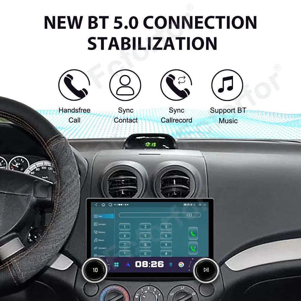 High Definition Dash Display 11.5 Inch Android 15 HD Touch GPS Navi Head Unit CarPlay Andr