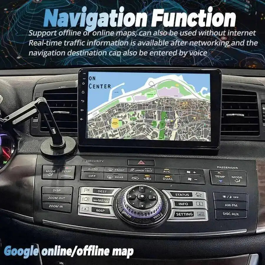 Wireless Carplay For Infiniti M35 2007-2010 Android 15 Car Radio GPS Navi Stereo Multimedi | AUTOKITSHOP