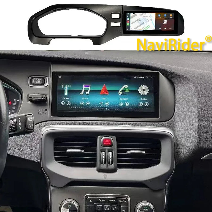 8.8Inch Android15 Car Radio GPS Navigation For Volvo V40 2011-2018 Stereo Multimedia Video | AUTOKITSHOP