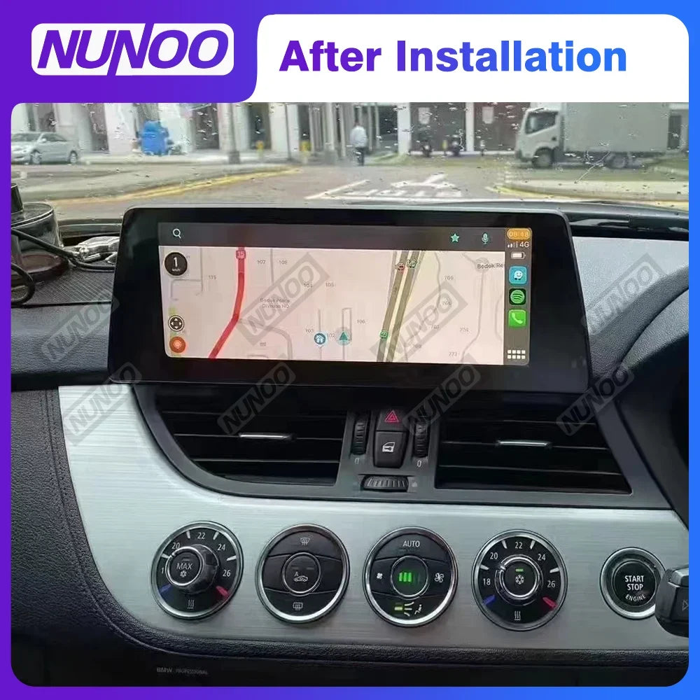 Android 14 Carplay Car Screen For BMW Z4 E89 2009-2016 Automotive Multimedia Player Wirele