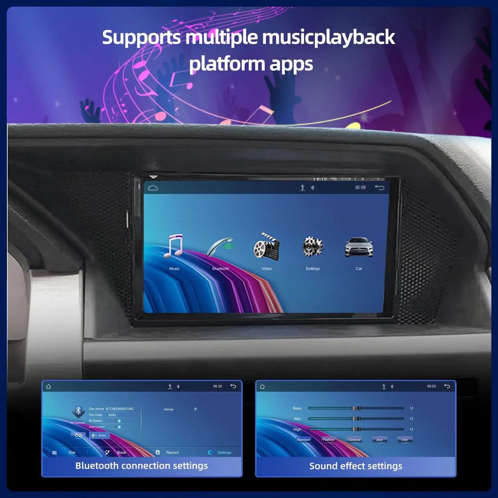 LED Interior Light Kit for Mercedes X204 NTG4 - Canbus Error-Free Interior Bulbs