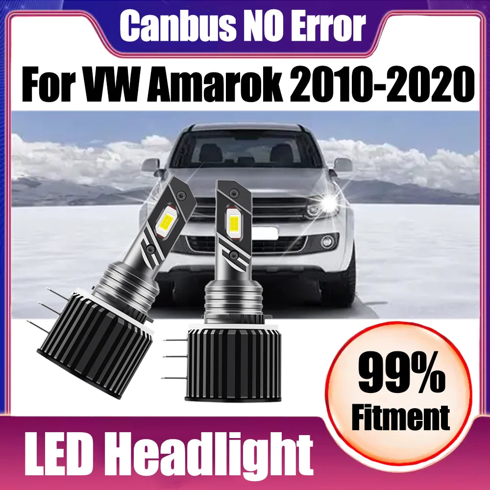40000LM 150W H15 LED Headlights High Beam/DRL Day Running Light 3570 CSP Chips Plug and Pl