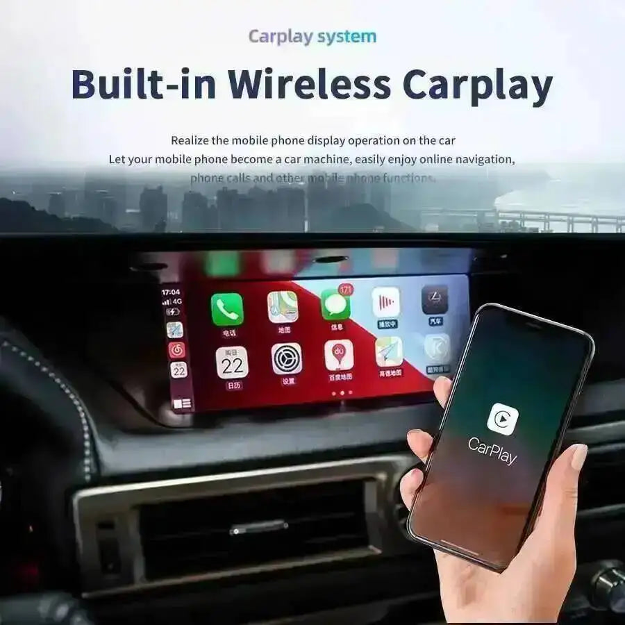 Android 15 Multimedia Video Player For Lexus GS GS200 GS250 GS300 GS350 GS450 2013-2019 Ca