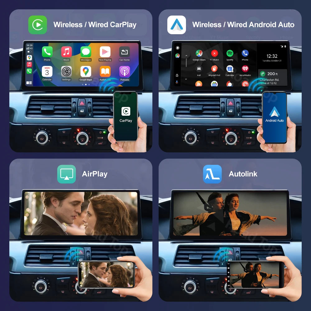 12.3Inch Ultra Thin Touch Screen For BMW 5 Series E60 E61 E633 Series E90/E91/E92/E93 CCC/