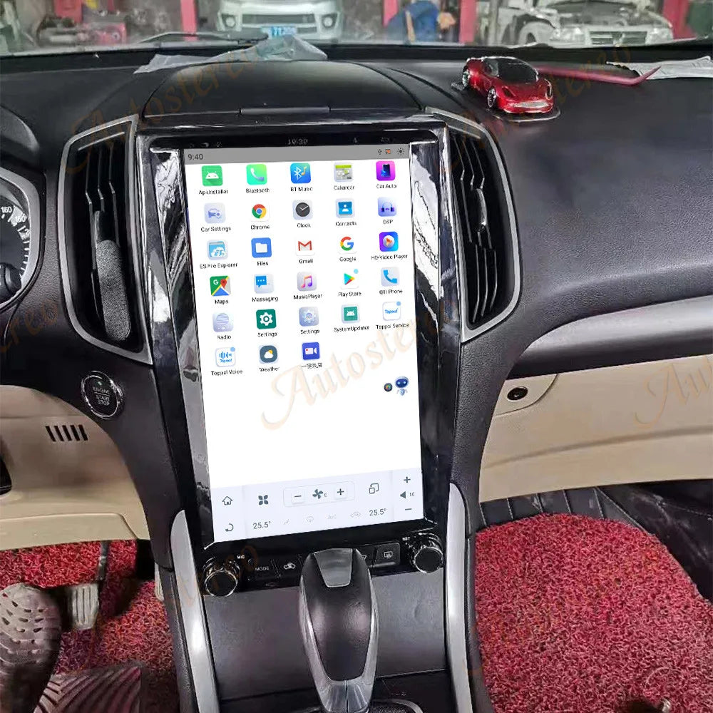For Ford Galaxy 2015-2020 Tesla Screen Android 13 Vertical Screen Head Unit Multimedia Pla