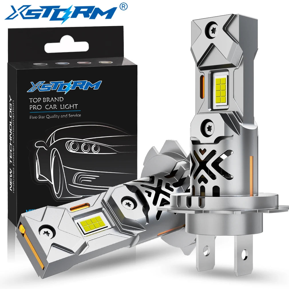 XSTORM H7 LED Bulb Headlight Kit Mini Wireless 60W 20000LM 6500K CSP for Car Headlamp 12V