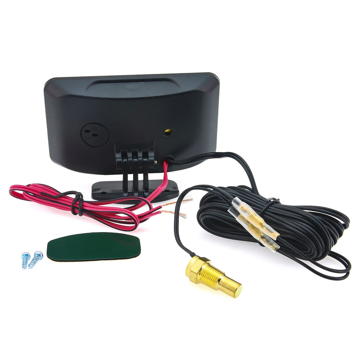 12V/24V Car Digital Water Temperature Gauge Water Temp VOLT Volmeter Joint Sensor Adapter 26-40M - Automotive LED Light