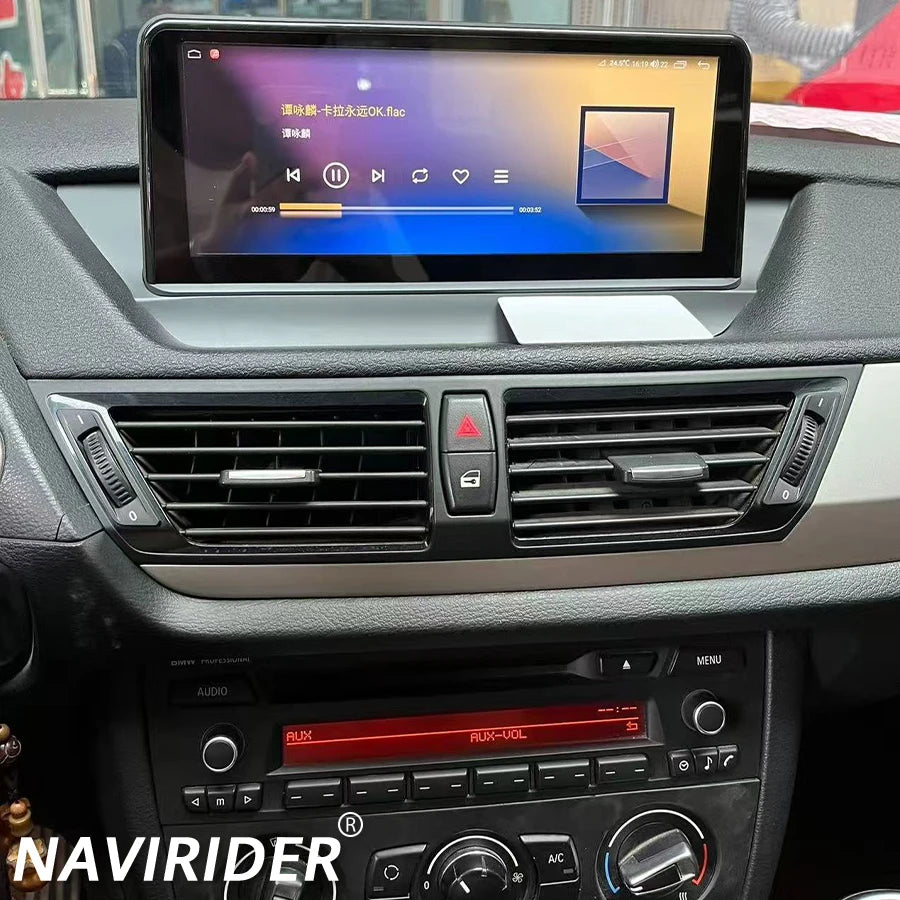 Qualcomm 668S Processor DSP Qled Screen For BMW X1 E84 2010-2015 10.25inch Android 14 Carp