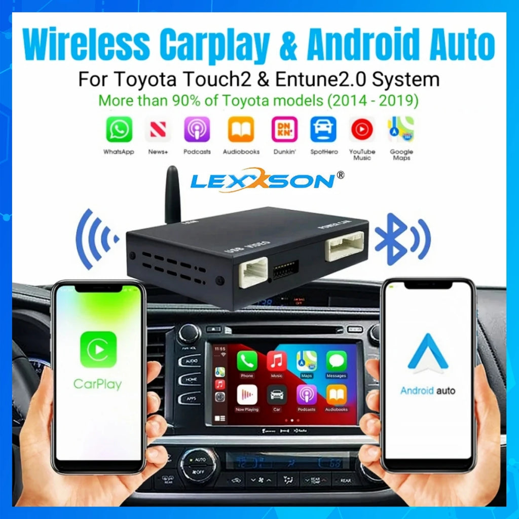 For Apple Carplay Android Auto for Toyota Touch2 Entune 2.0 Highlander Tundra Sienna Prius | AUTOKITSHOP