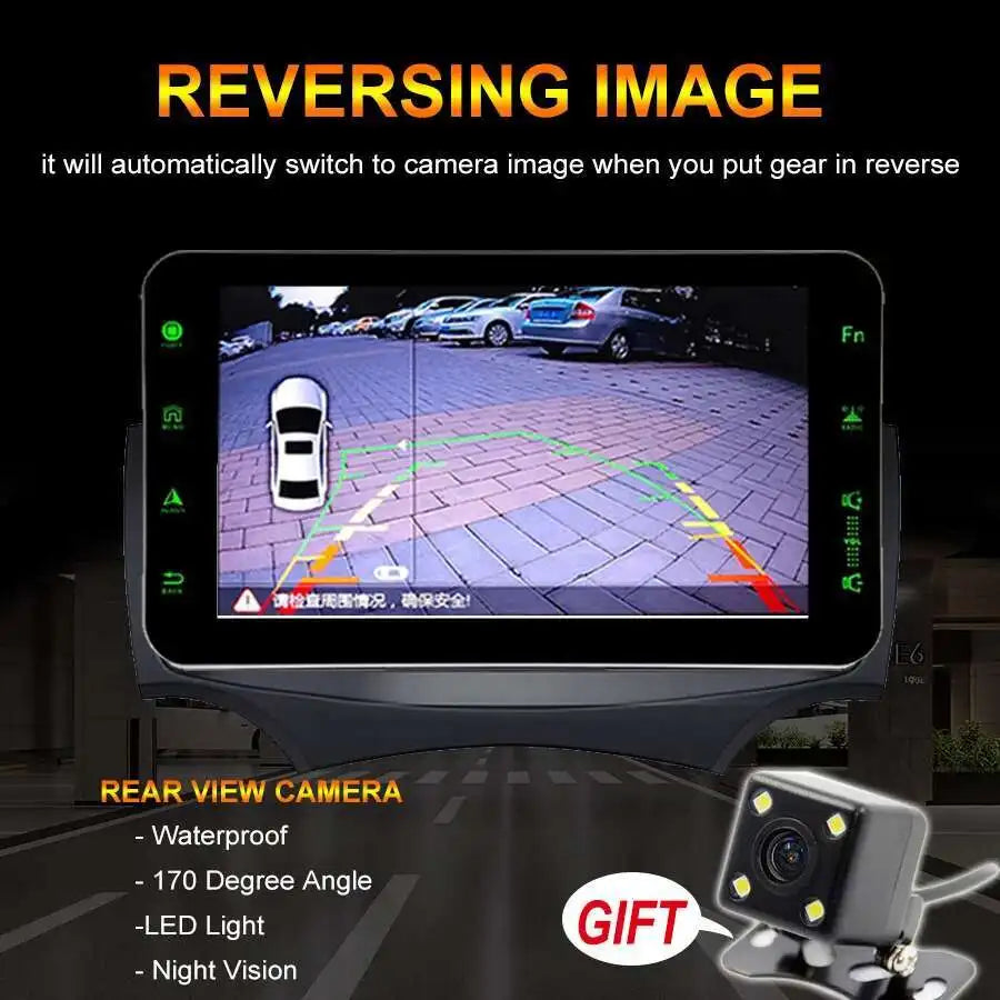 8inch/10.1inch Car Radio Android 14 Video Player Stereo For Ford Ka 2008 - 2012 Autoradio