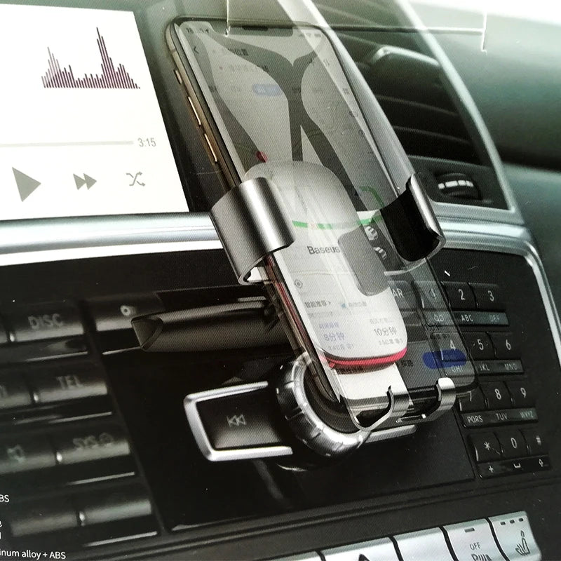 Gravity Car Holder CD Slot Mount Stand Cradle For Mobile Cell Phone GPS Bracket