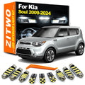 13Pcs Vehicle LED Bulb Interior Dome Map Reading Light Kit For Kia Soul 2009- 20 for Kia 2009-2017 - Canbus LED Car Ligh
