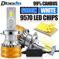 H7 LED Headlight H4 Ultra Bright Canbus 36PCS 9570 CSP H1 H11 H8 9005 9006 HB3 HB4 9012 HI