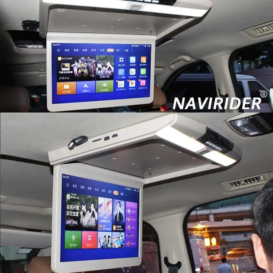 17.3 Inch/19 Inch Roof Ceiling Monitor MP5 Special Multimedia Video Player Screen Remote C