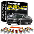 BADEYA Interior LED Light Kit For Honda Accord 3 4 5 6 7 8 9 10 4th 5th 6th 7th 8th 9th 10