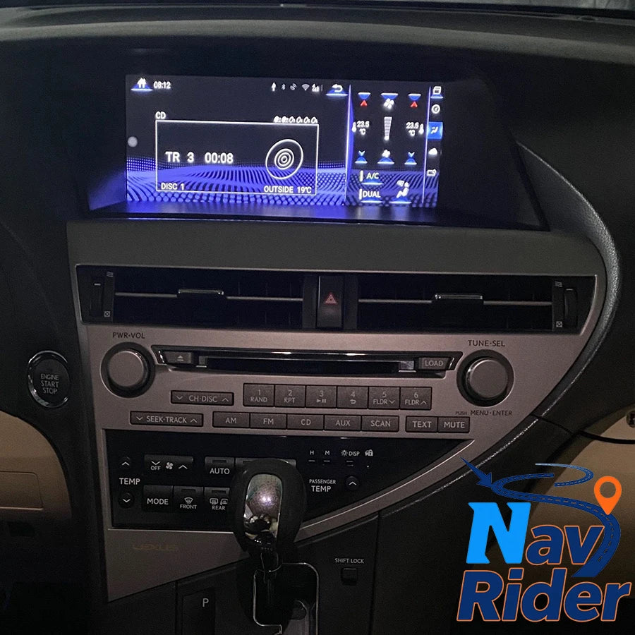 Autoradio Navigation Head Unit 10.25" Android 15 Multimedia Player For LEXUS RX 270 RX270