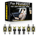 LED Interior Light Kit for PEUGEOT - Canbus Error-Free Interior Bulbs