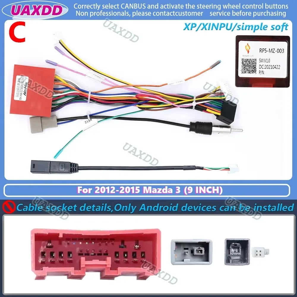 LED Interior Light Kit for Mazda 2004-2015 - Canbus Error-Free Interior Bulbs