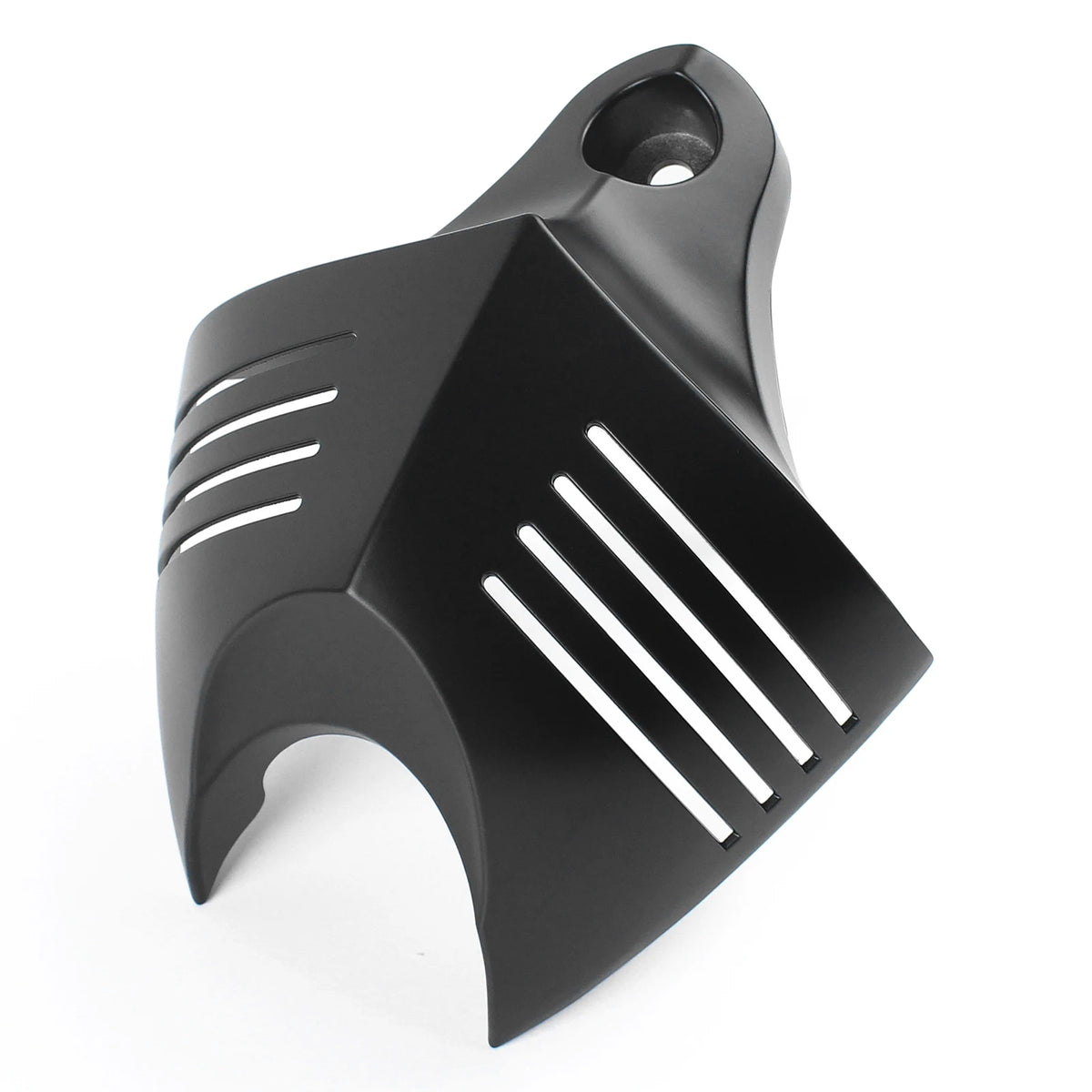 Motorcycle Black Big Twin Horn Cover Stock Cowbell Horns For Harley Dyna Softail Sportster Elect - Automotive LED Light