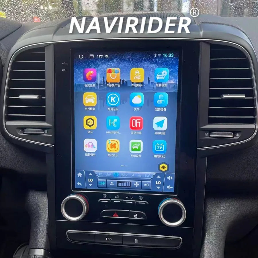 12.8" Android 15 Car Radio Screen 256GB Video Player For Renault Koleos Samsung Talisman M | AUTOKITSHOP