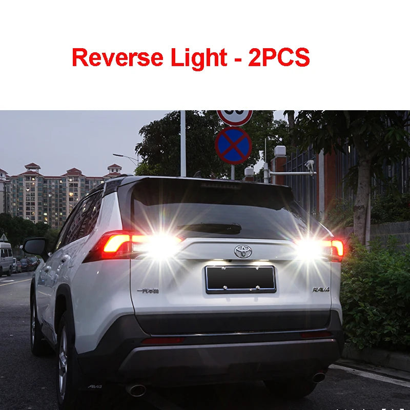 LED Interior and Exterior Light Kit For Toyota Yaris 2014 2015 2016 2017 2018 2019 LED Bulb Fog Turn Signal Lamp Reverse Light